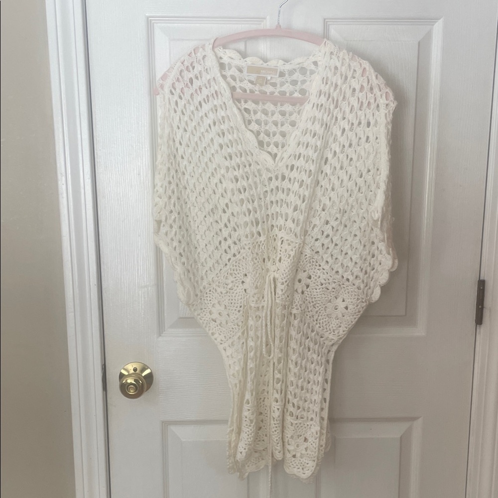 Michael Kors beach cover up/Sweater. BoHo chic beautiful!